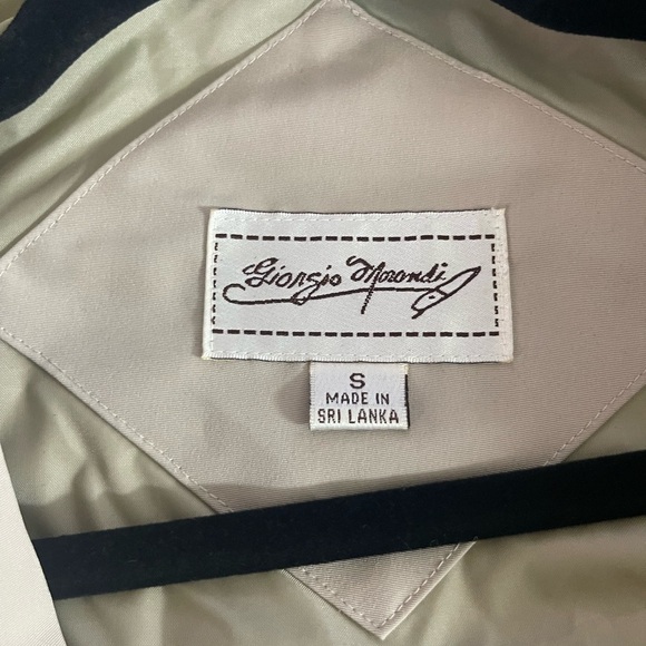 Women's Tan Hooded Jacket S - Picture 8 of 8